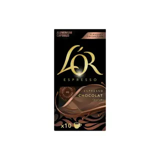 Kawa w kapsułkach L'OR Chocolat do ekspresów Nespresso®, 10 szt.