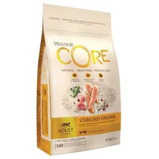 Wellness Core Cat Adult Sterilised Original - 4 kg
