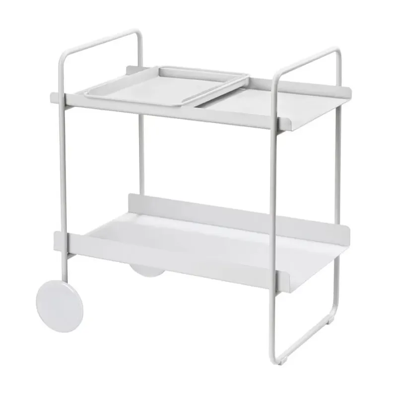 Wózek barowy na kółkach Soft Grey A-Cocktail 26998