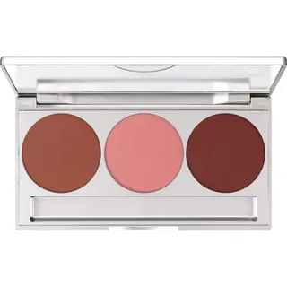 Kryolan Trio Blusher Magnetic Paleta Róży do Policzków Subtle