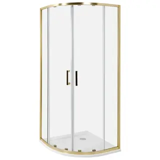 Kabina prysznicowa JUKATAN 80 x 80 x 185 cm Złoty