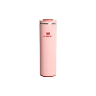 Kubek termiczny Stanley Transit Fliptop Peach Rose – 470 ml, różowy