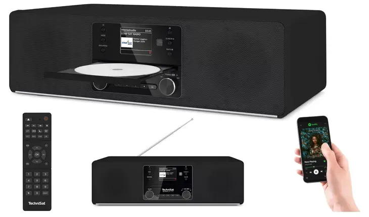 Radio Internetowe TechniSat DIGITRADIO 380 CD IR DAB+ FM Bluetooth Spotify