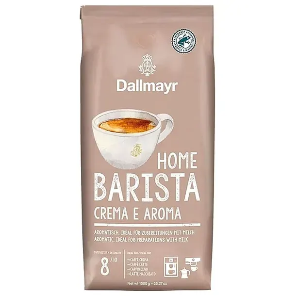 Kawa ziarnista Dallmayr Barista Crema e Aroma 1kg kremowa i aromatyczna