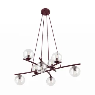ESSA 8 BURGUNDY TRANSPARENT
