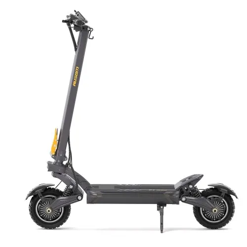 Ausom F1 Max Składana hulajnoga elektryczna z dwoma silnikami, mocą 1400W x2, podwójnymi hydraulicznymi hamulcami tarczowymi