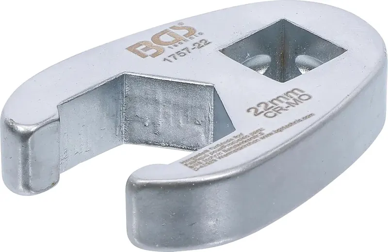 KLUCZ PAZUROWY 22MM 1/2' CHROMOWANY STAL CHROMOWO-MOLIBDENOWA