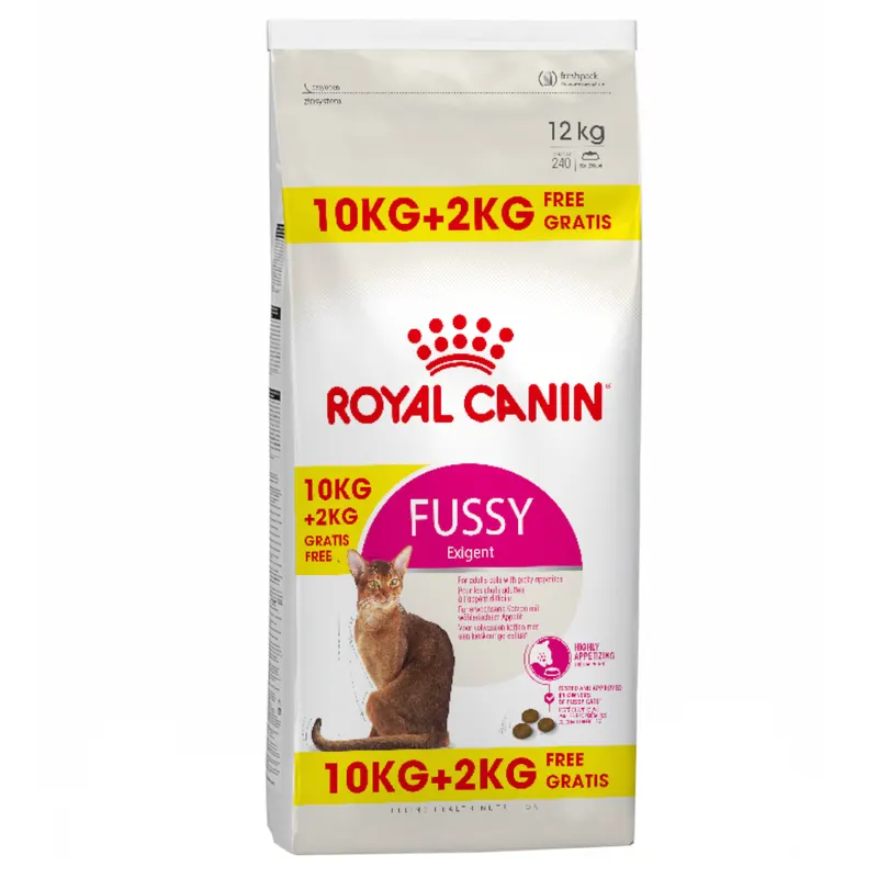 10 + 2 kg gratis! Royal Canin Fussy Exigent, 12 kg - 10 + 2 kg gratis!