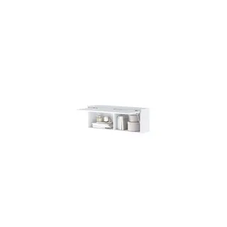 Szafka wisząca Bed Concept BC-29 | 92x33X25 cm | Biały Połysk | Biały połysk szafka lenart | do małych wnętrz | oszczędność miejsca | nowoczesna