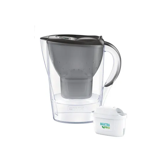 Dzbanek filtrujący BRITA Marella 2.4 L grafitowy + filtr do wody Maxtra PRO