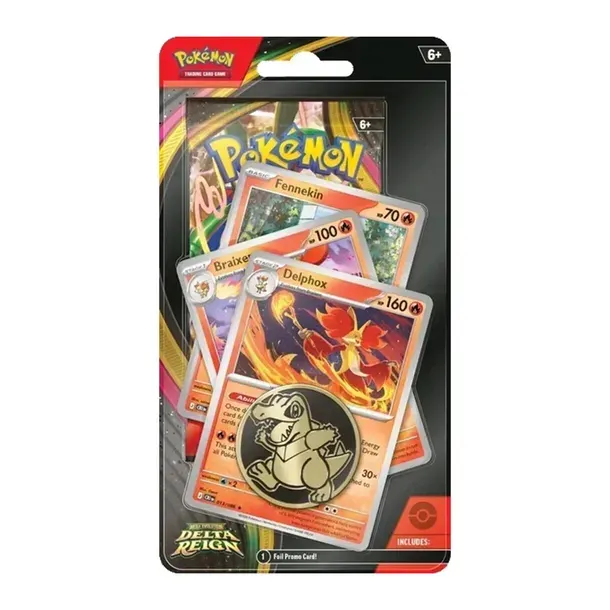 Zestaw kart Pokemon TCG: Delta Reign - Delphox Premium Blister PREORDER