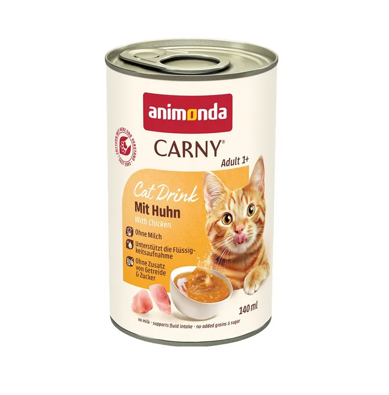 ANIMONDA Carny Adult Cat Drink Kurczak - mokra karma dla kota - 140ml