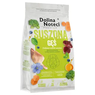 DOLINA NOTECI Premium Suszona gęś - suszona karma dla psa - 9kg