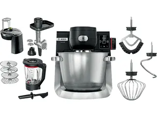 Robot kuchenny BOSCH MUMS6ZS34 Series 6 Czarny-stal szczotkowana