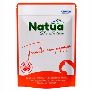 NATUA Mono Tuńczyk z papają - mokra karma dla kota - 70g