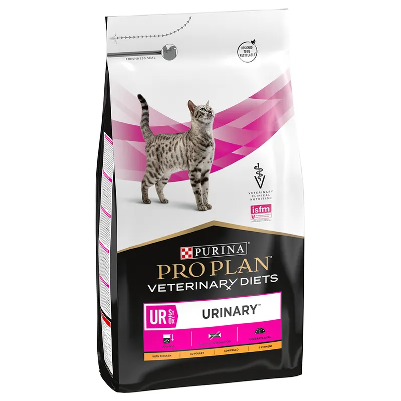 2x Purina Pro Plan Veterinary Diets Feline w super cenie! - UR ST/OX Urinary, kurczak, 2 x 5 kg