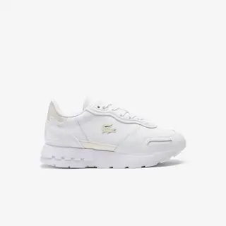 Lacoste Sneakersy Damskie Partner Wmns Leather Biały