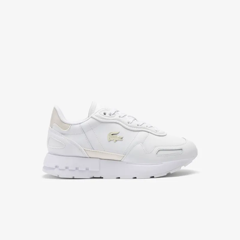 Lacoste Sneakersy Damskie Partner Wmns Leather Biały