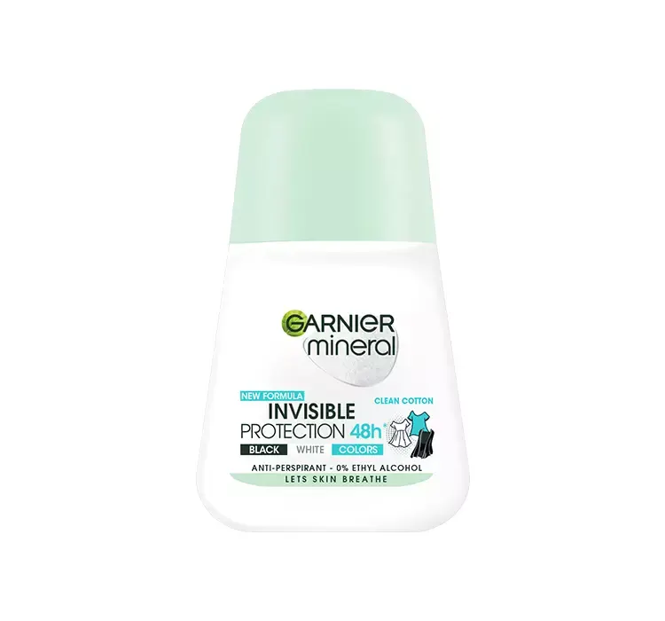 Garnier Mineral Antyperspirant Roll-On Invisible Protection 48h Fresh Aloe