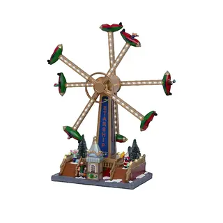 Scena Animowana de Noël Lumineo LED ciepłe światło 36,5 cm wymiary