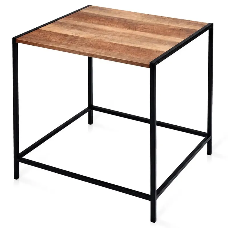 Stolik kawowy metalowy 49x49,5x49,5 cm