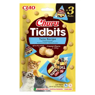 INABA Churu Tidbits Tuńczyk - przysmak dla kota - 3x12g
