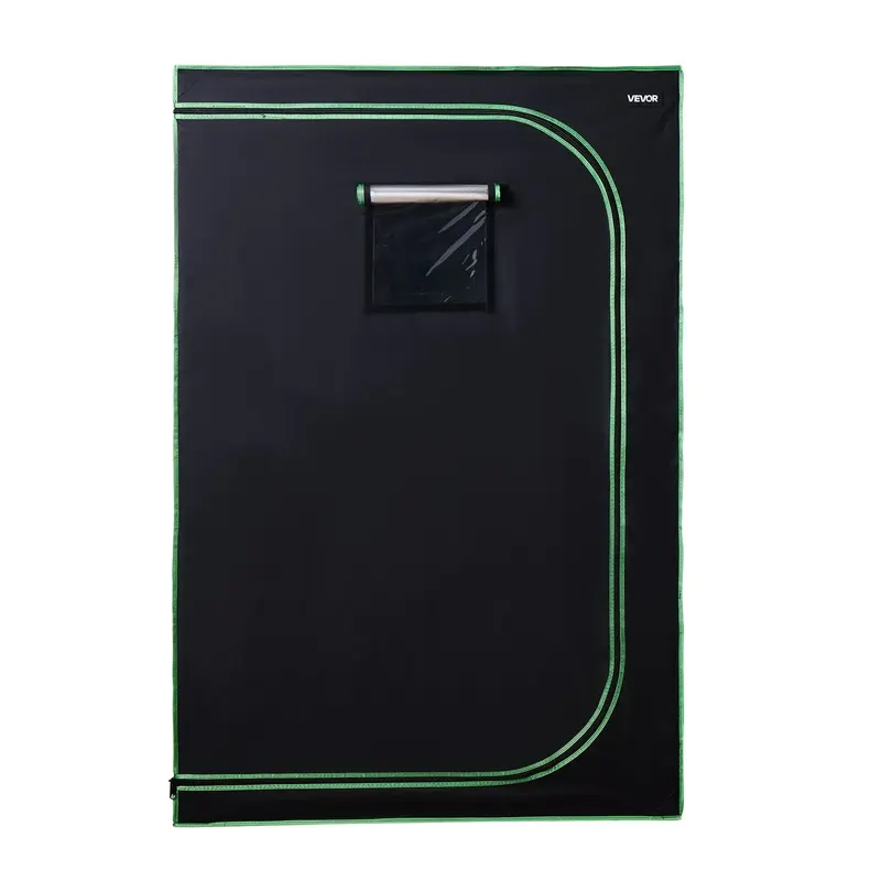 Namiot do Uprawy Growbox 120 x 60 x 180 cm Mylar 600D Okno Taca Wentylacja