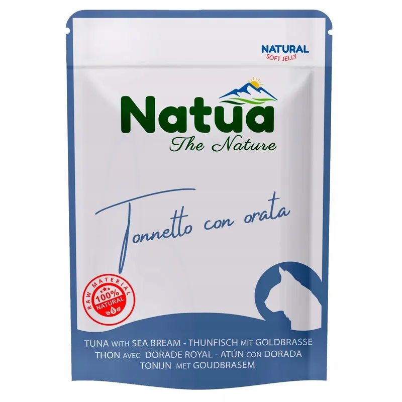 NATUA Tuńczyk z doradą - mokra karma dla kota - 70g