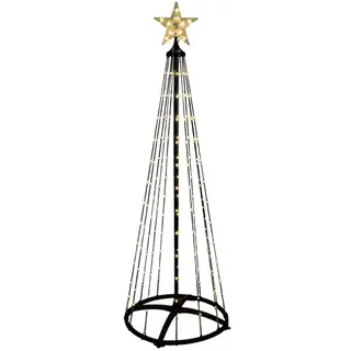 Choinka świecąca stożek zewnętrzna XXL 550 LED 300 cm