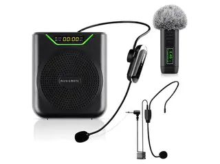 Wzmacniacz głosu MUSIC MATE MM-WG400-B VoicePower Czarny