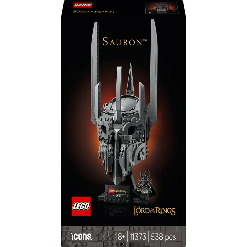 Klocki LEGO Icons Hełm Saurona 11373