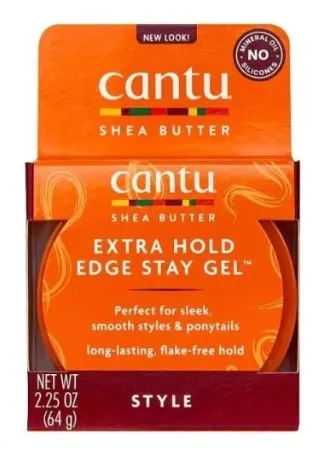 Cantu Shea Butter Extra Hold Edge Stay Gel Żel do Stylizacji Włosów 64g