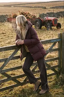Dwustronna kurtka zimowa Alaska Moody Plaid