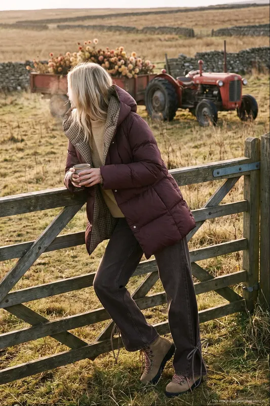 Dwustronna kurtka zimowa Alaska Moody Plaid