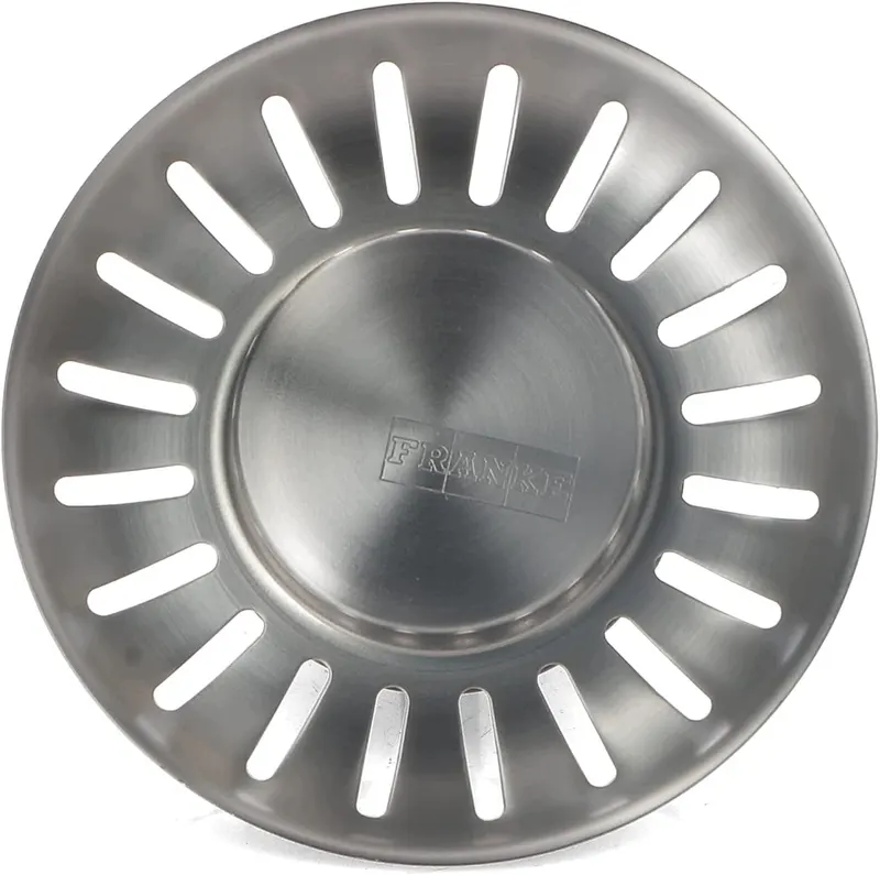 Korek do zlewu Franke Premium stal nierdzewna średnica 84 mm srebrny
