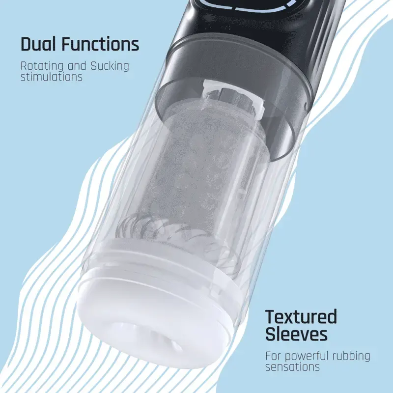 Cruizr CM07 Thrusting &amp; Rotating Masturbator