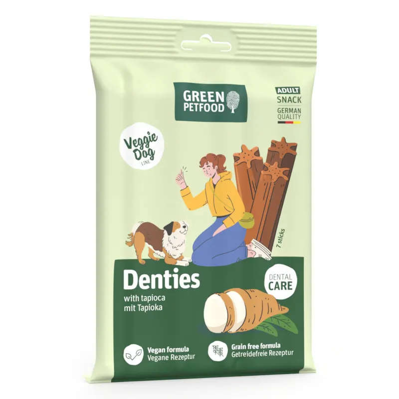 Green Petfood Denties z tapioką - 180 g