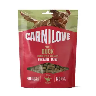 CARNILOVE Soft Duck enriched with rosemary - przysmak dla psa - 200g