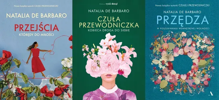 PAKIET 3X NATALIA DE BARBARO - PRZEJŚCIA + CZUŁA PRZEWODNICZKA + PRZĘDZA