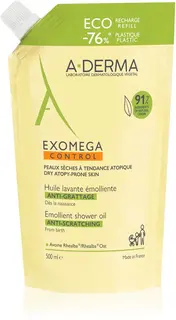 A-Derma Exomega Control Emolientowy Olejek pod Prysznic Refill 500ml