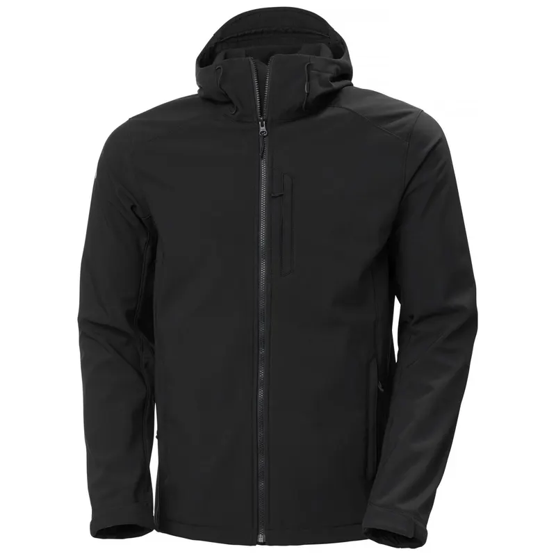 Helly Hansen Paramount Hooded, kurtka softshellowa męska, czarna