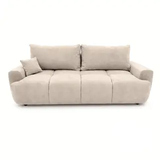 Kanapa, PELAGO, velvet, 239x102x93 cm, beżowy | TYLETEGOTU