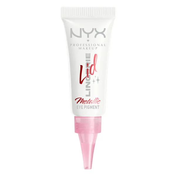 NYX Professional Makeup Lid Lingerie Kremowy Cień do Powiek Satin Silver