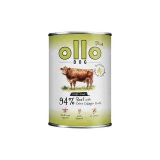 OLLO Plus Kolagen Mono Wołowina - mokra karma dla psa - 800g