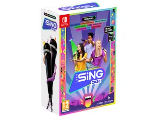 Gra Nintendo Switch PLAION Let’s Sing 2026 + 2 Mikrofony