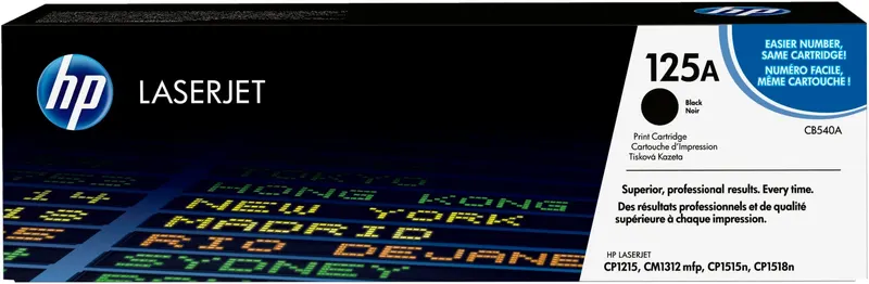 HP 125A Czarny Toner LaserJet Pro CB540A