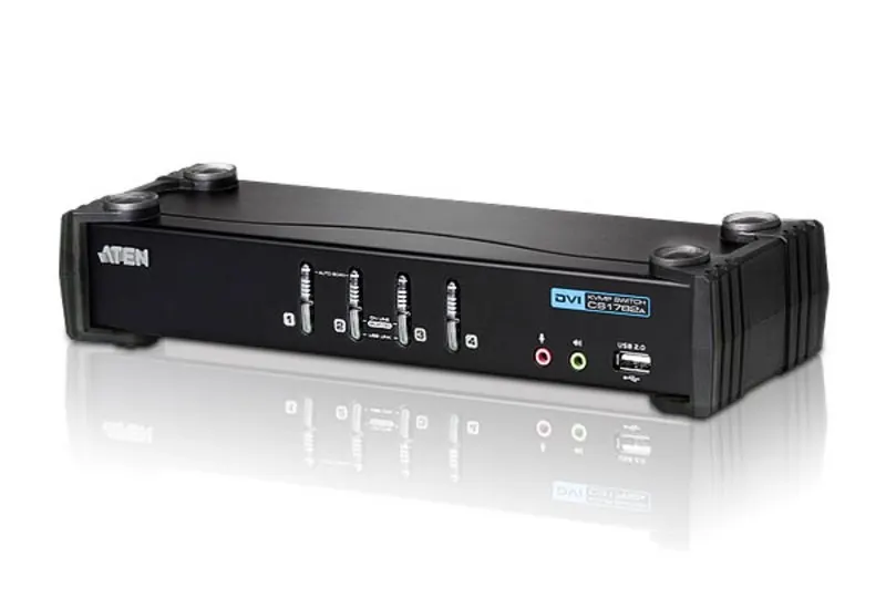 ATEN PRZEŁĄCZNIK KVM 4 PORTY USB DVI CS1764A