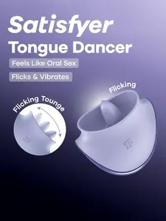 Satisfyer Tongue Dancer Flicking Clitoral Stimulator
