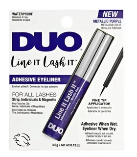 ARDELL Duo Line It Lash It Eyeliner Klej do Rzęs Metallic Purple