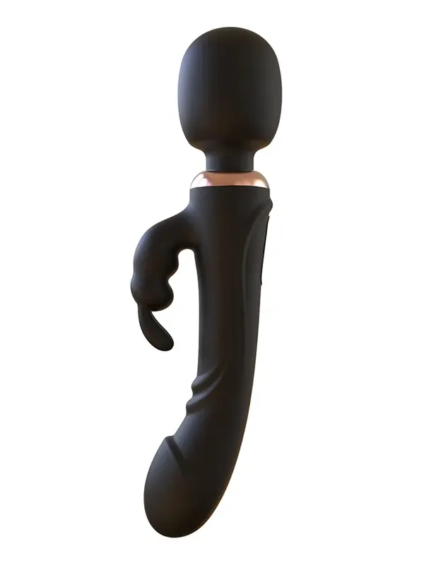 Double-Ended Rabbit Wand Vibrator